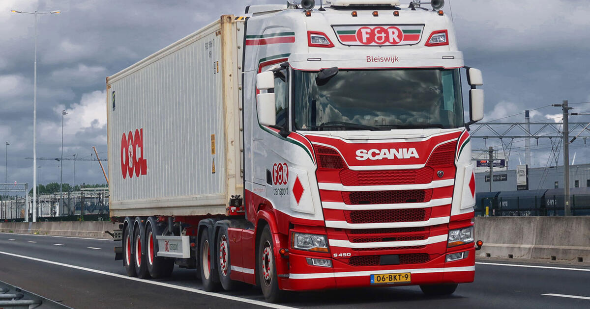Scania 2016 Rear View Scania S from 2016 :: truckinfocus.com