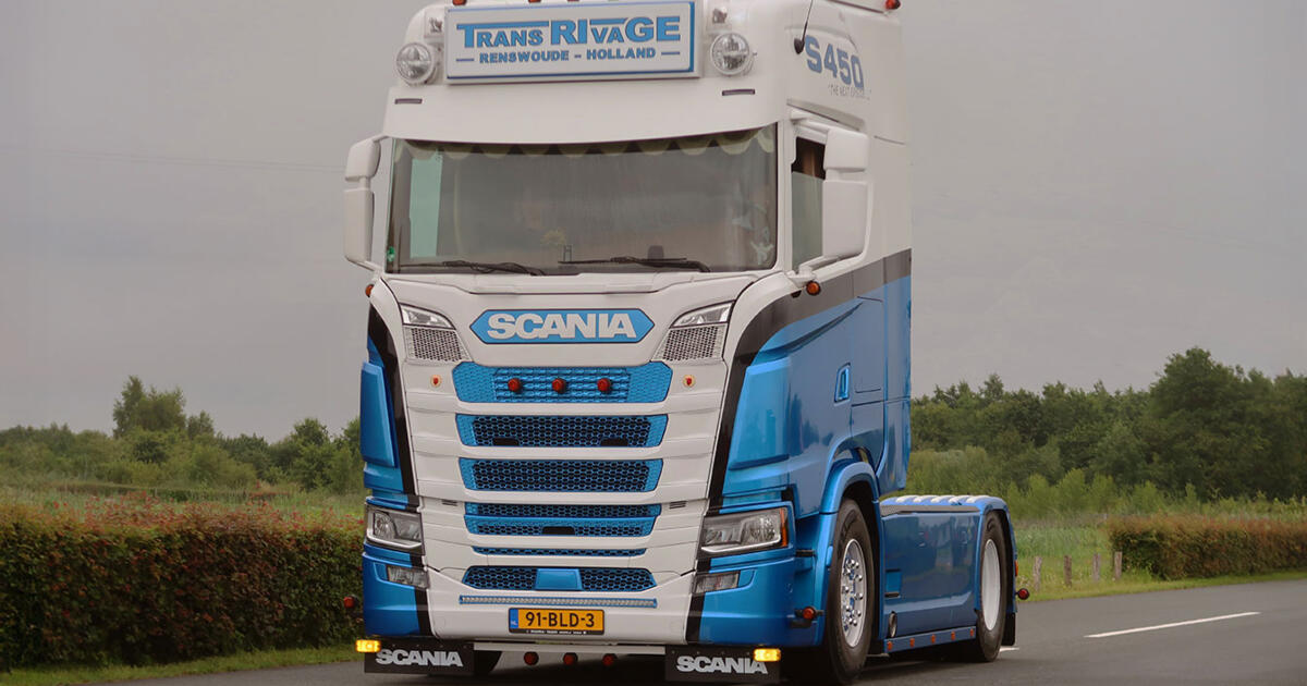 Scania 2016 Rear View Scania S from 2016 :: truckinfocus.com