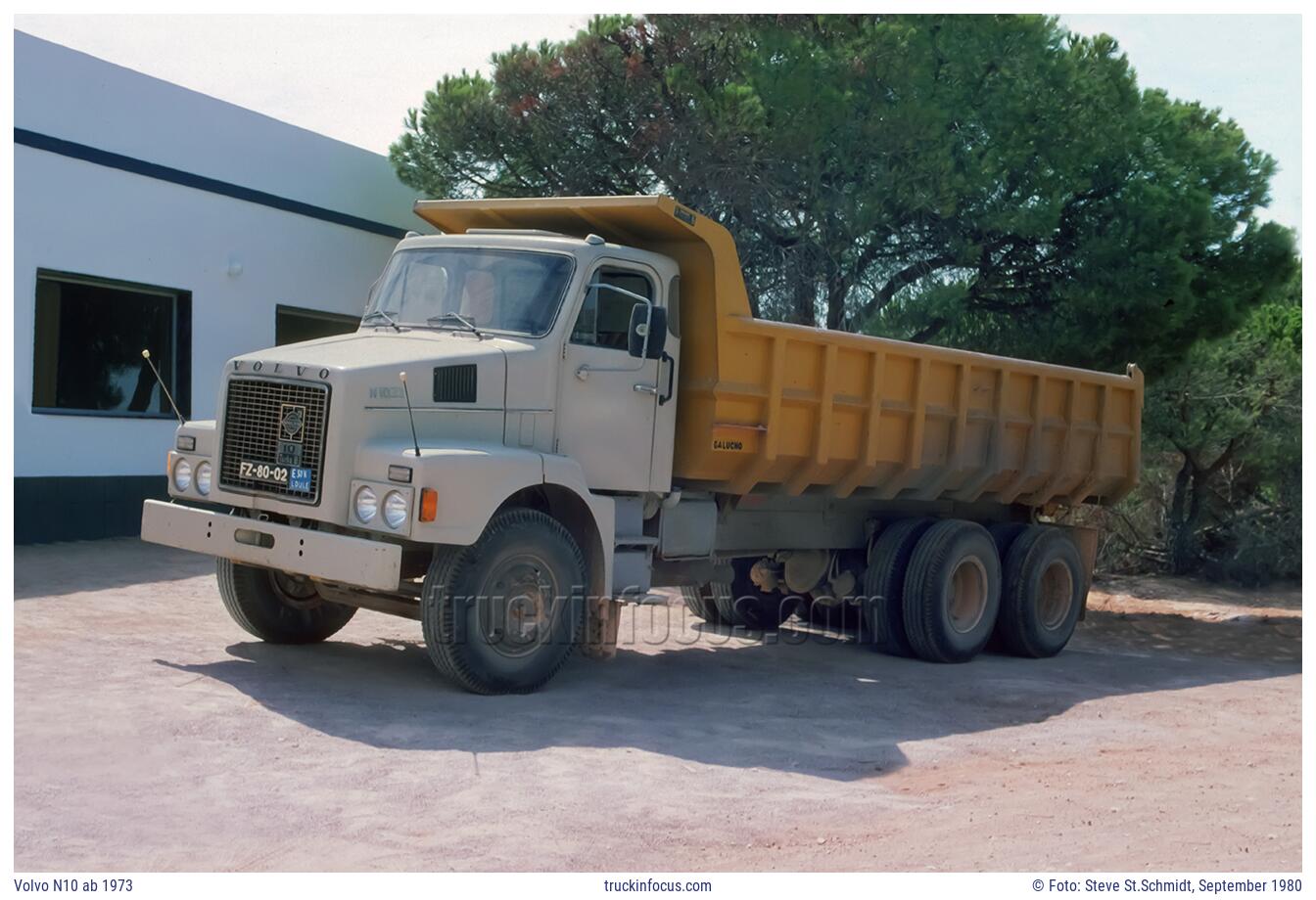 Volvo N10 ab 1973 Foto September 1980