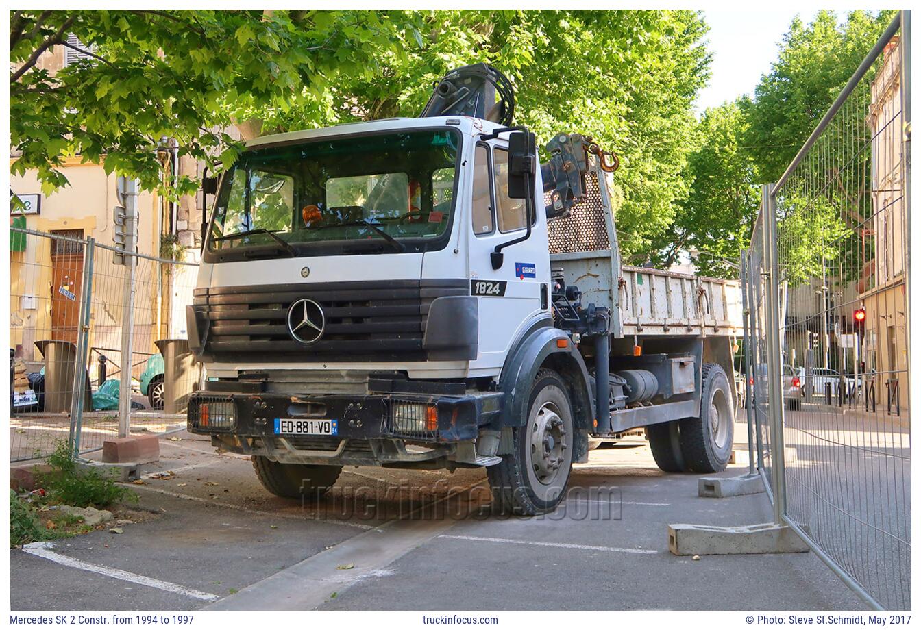 Mercedes SK 2 Constr. from 1994 to 1997 Photo May 2017
