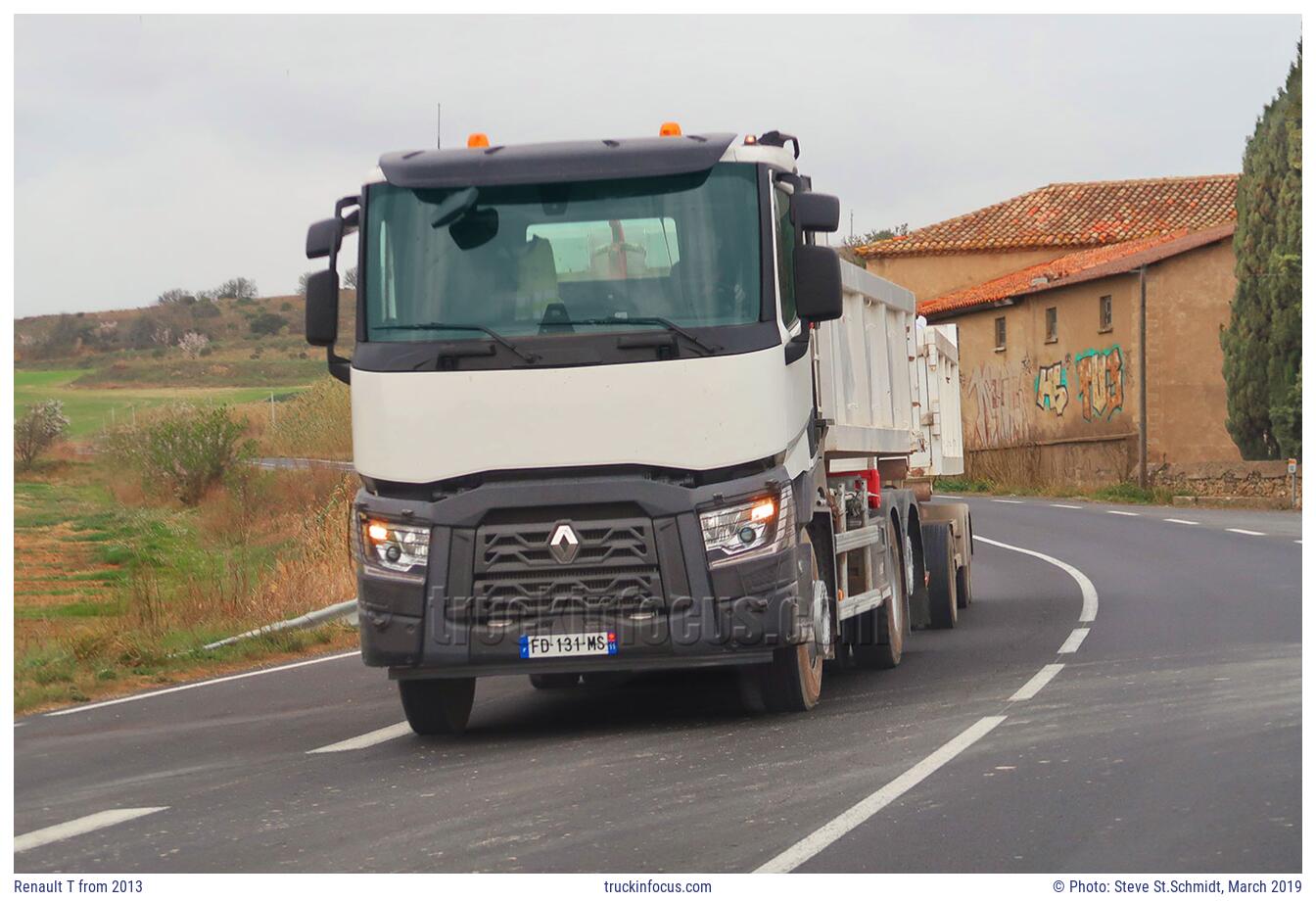 Renault T from 2013 Photo March 2019