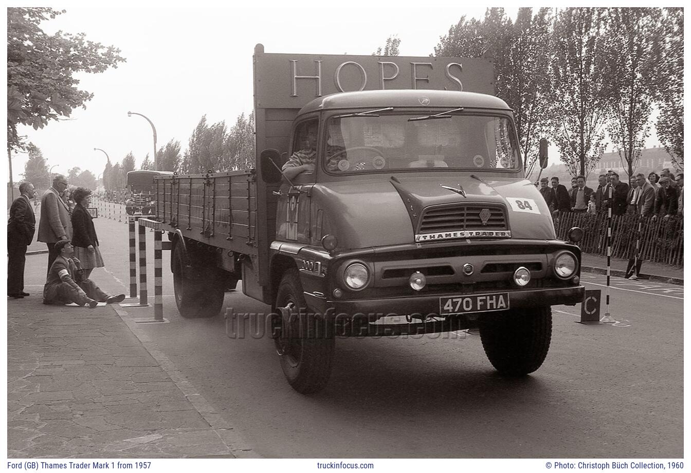 Ford (GB) Thames Trader Mark 1 from 1957 Photo 1960