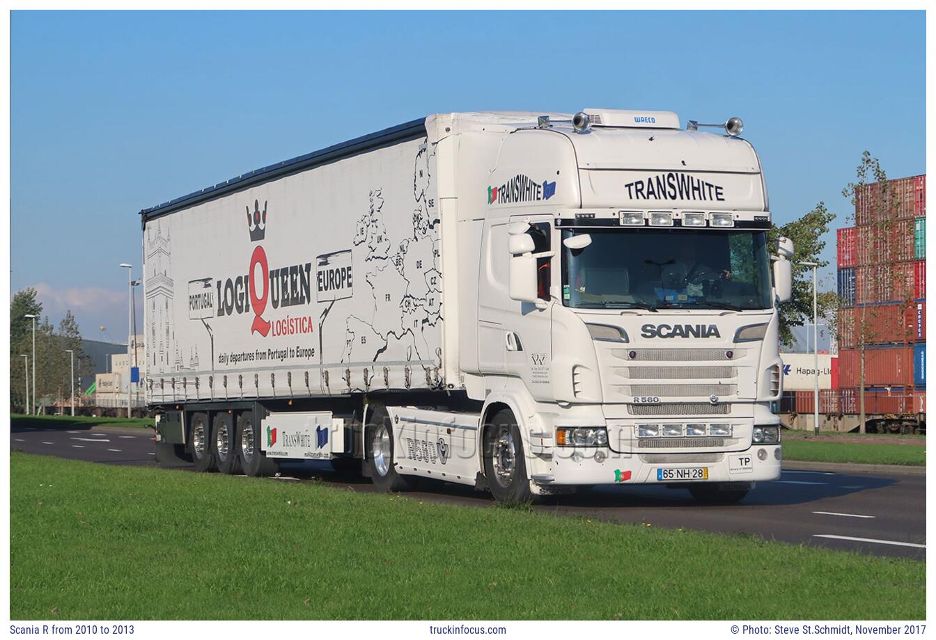 Scania R from 2010 to 2013 Photo November 2017