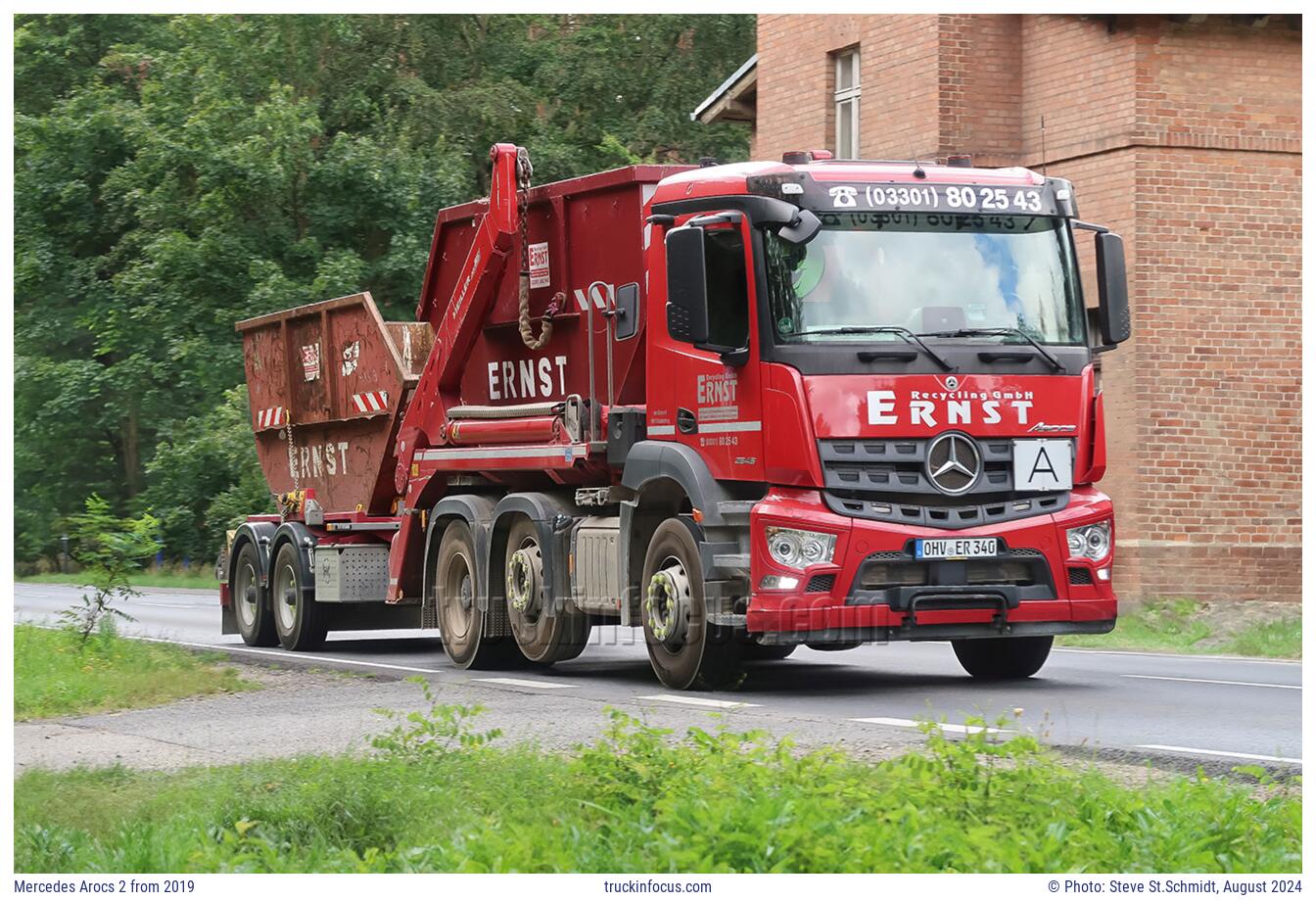 Mercedes Arocs 2 from 2019 Photo August 2024
