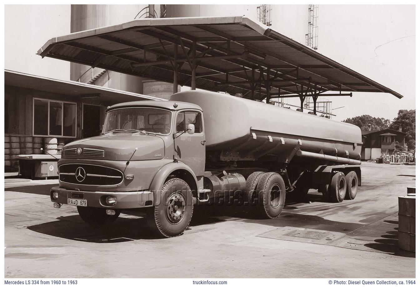 Mercedes LS 334 from 1960 to 1963 Photo ca. 1964