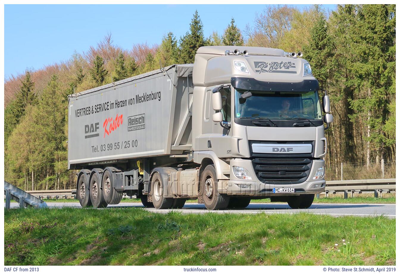 DAF CF from 2013 Photo April 2019