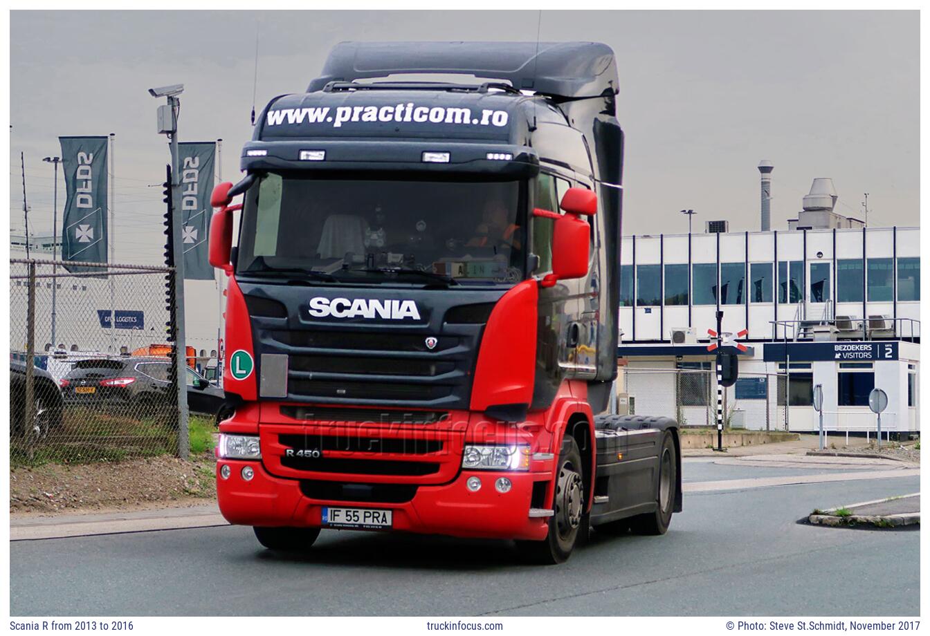 Scania R from 2013 to 2016 Photo November 2017