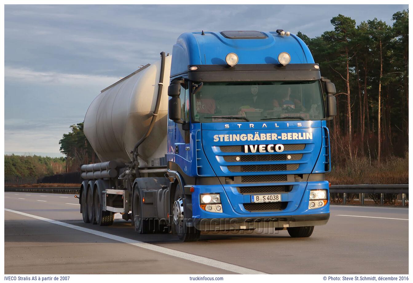 IVECO Stralis AS à partir de 2007 Photo décembre 2016