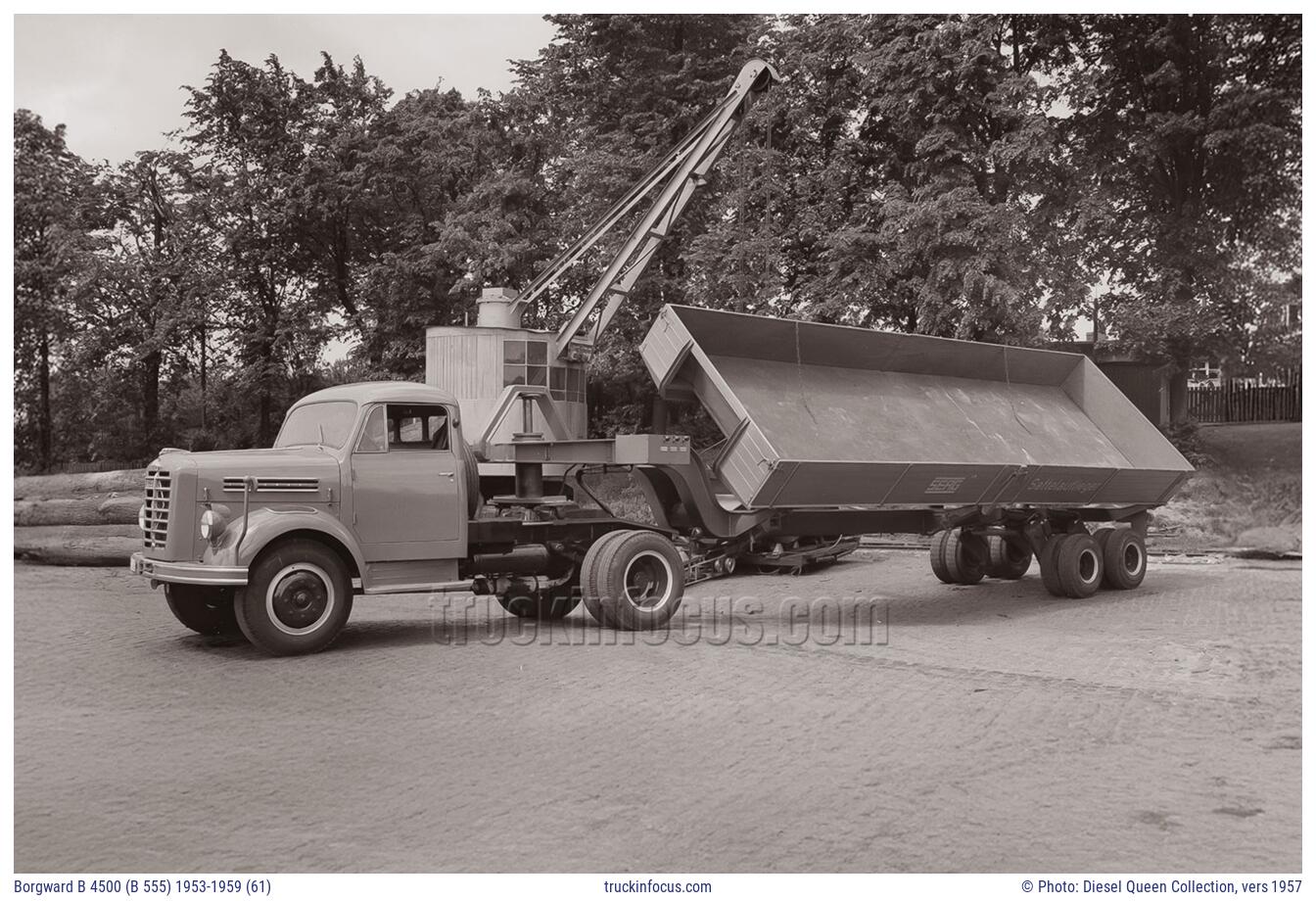 Borgward B 4500 (B 555) 1953-1959 (61) Photo vers 1957