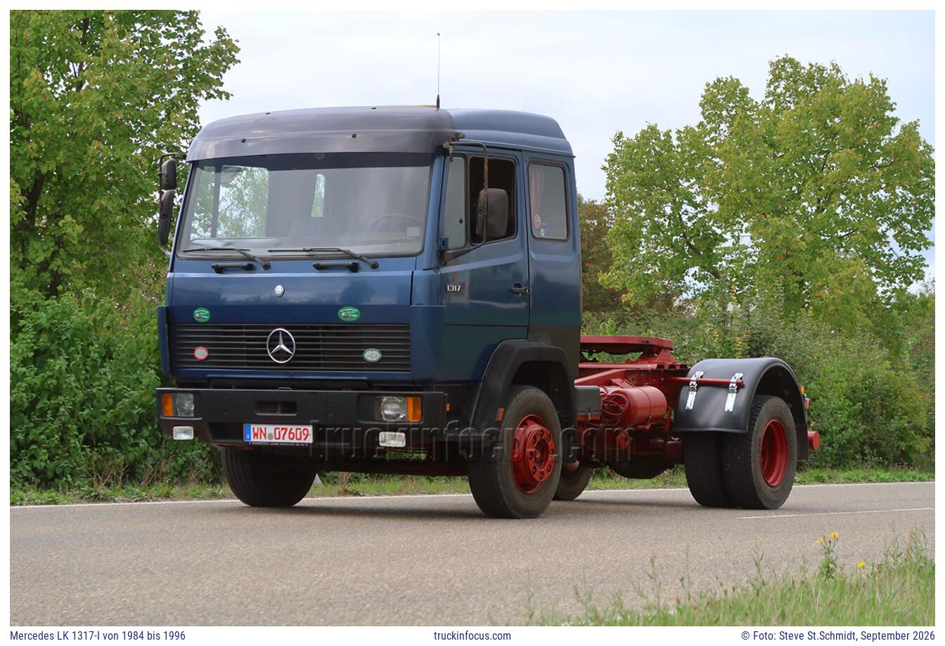 Mercedes LK 1317-I von 1984 bis 1996 Foto September 2026