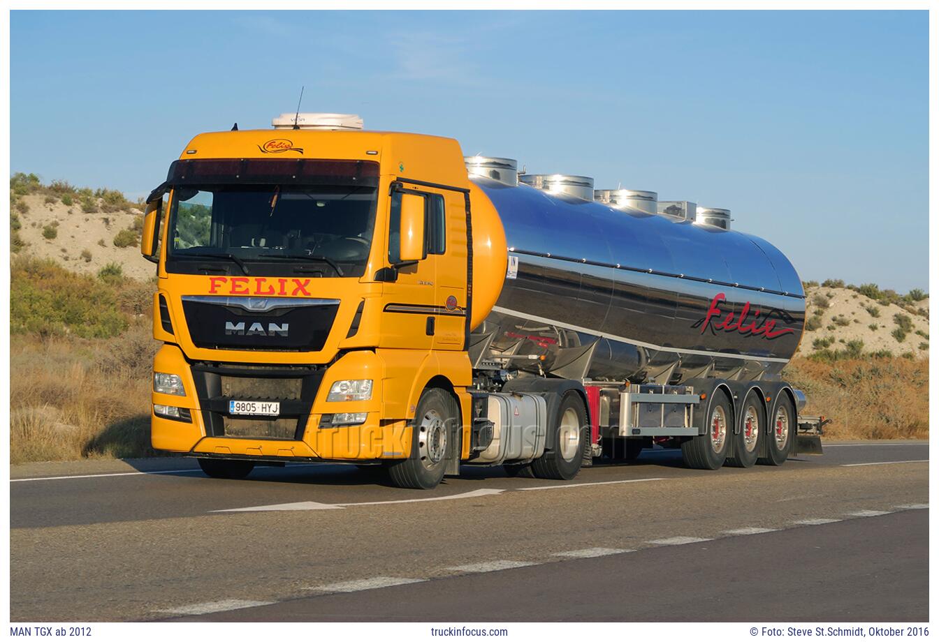 MAN TGX ab 2012 Foto Oktober 2016