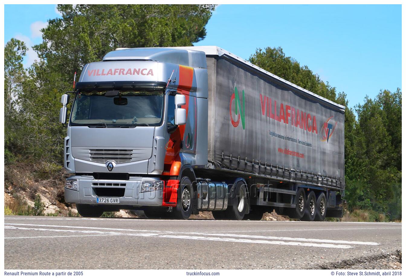 Renault Premium Route a partir de 2005 Foto abril 2018