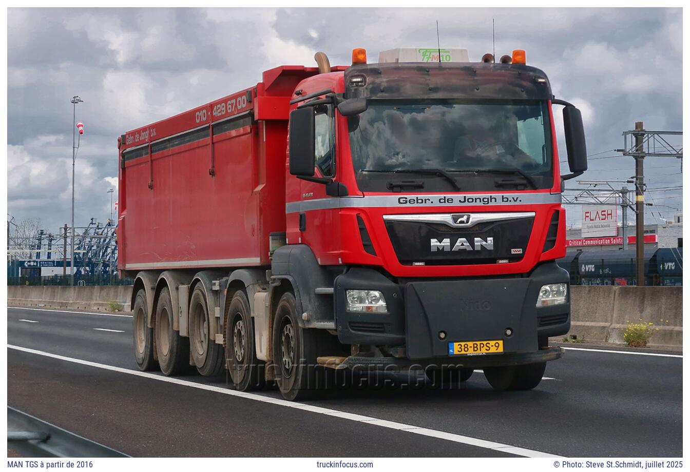 MAN TGS à partir de 2016 Photo juillet 2025