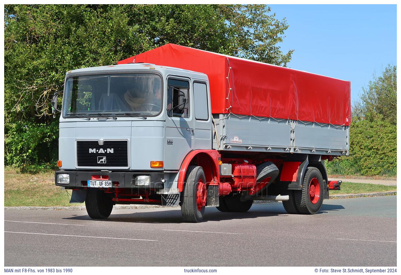 MAN mit F8-Fhs. von 1983 bis 1990 Foto September 2024