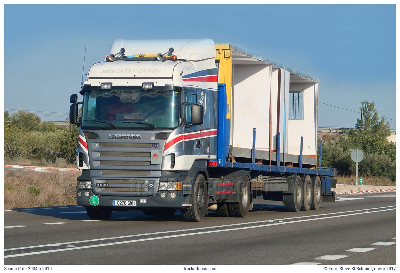 Scania R de 2004 a 2010 Foto enero 2017