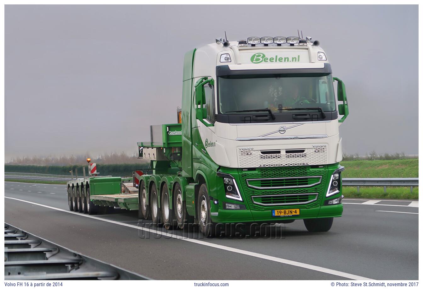 Volvo FH 16 à partir de 2014 Photo novembre 2017