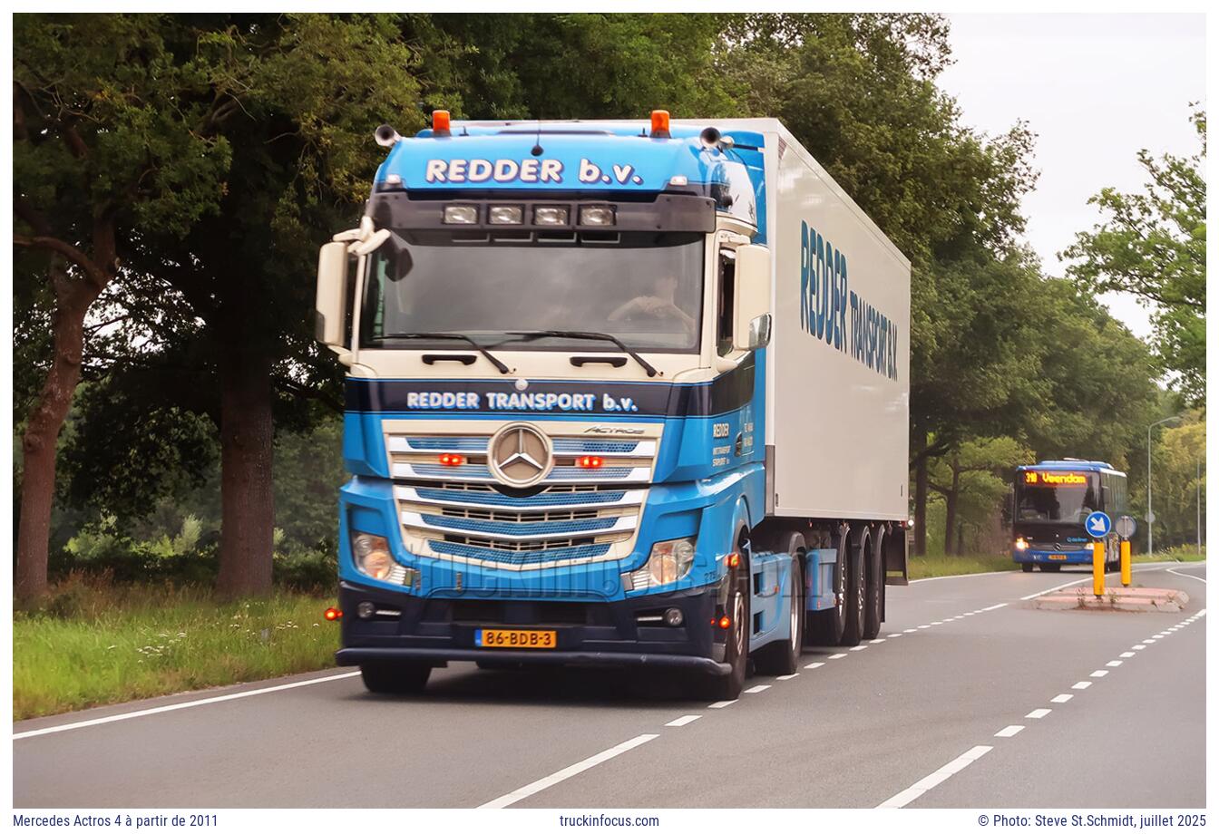 Mercedes Actros 4 à partir de 2011 Photo juillet 2025