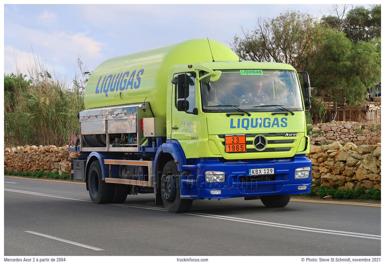 Mercedes Axor 2 à partir de 2004 Photo novembre 2021