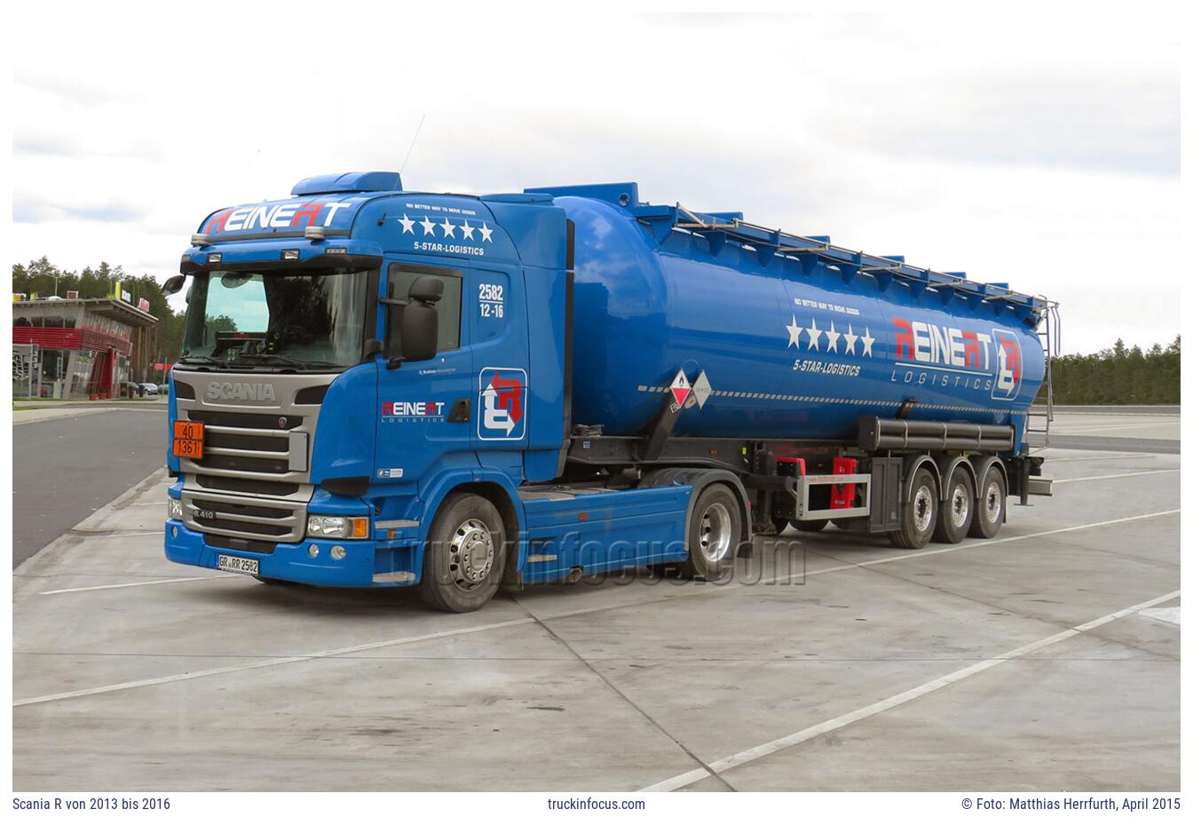 Scania R von 2013 bis 2016 Foto April 2015