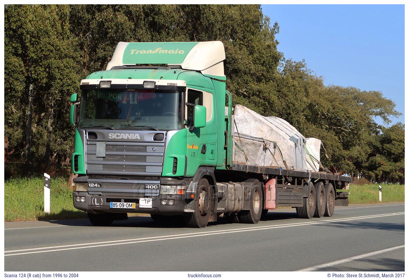 Scania 124 (R cab) from 1996 to 2004 Photo March 2017