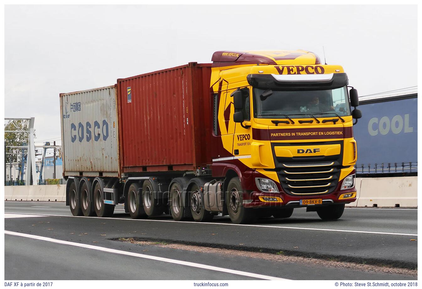 DAF XF à partir de 2017 Photo octobre 2018