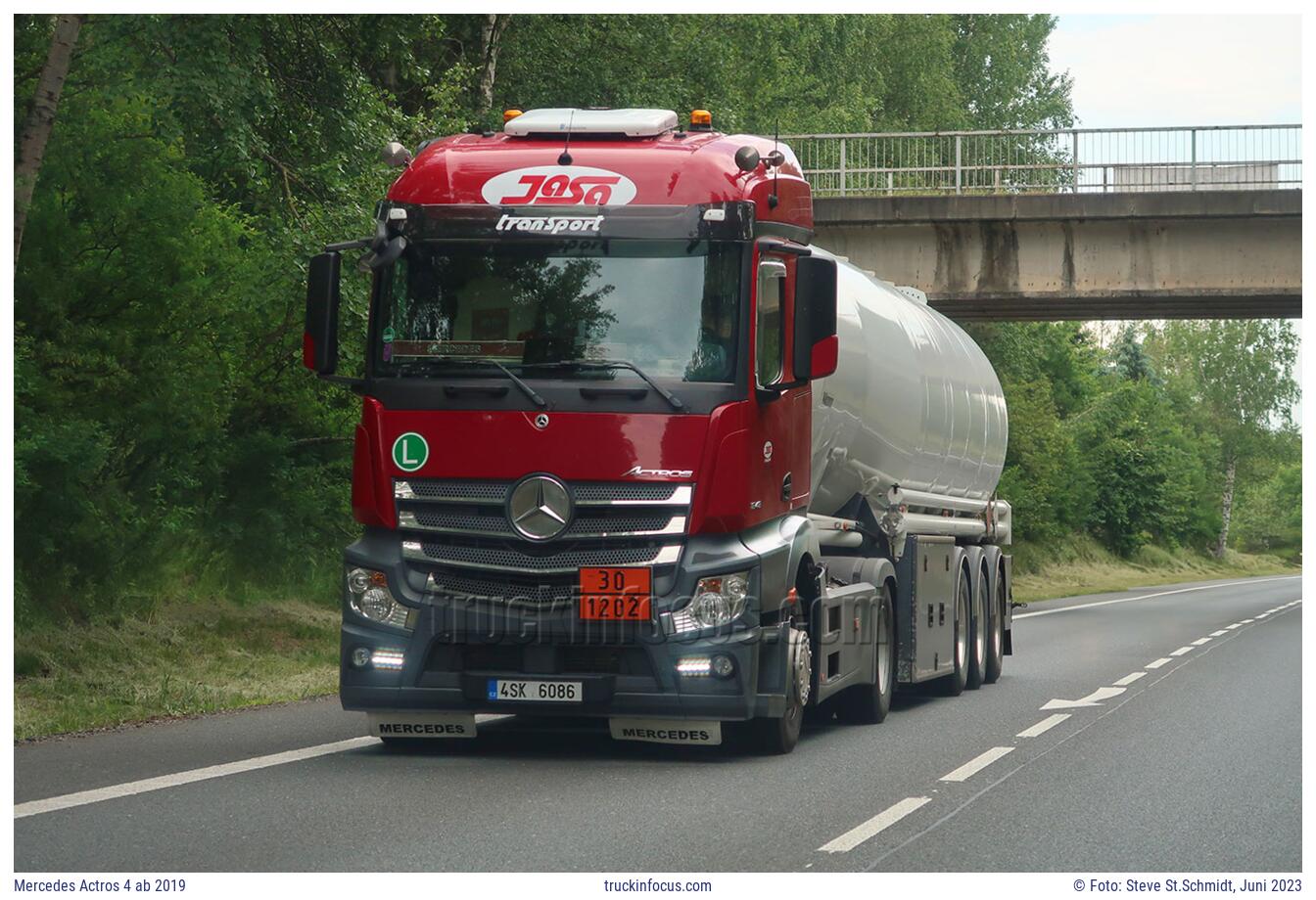 Mercedes Actros 4 ab 2019 Foto Juni 2023