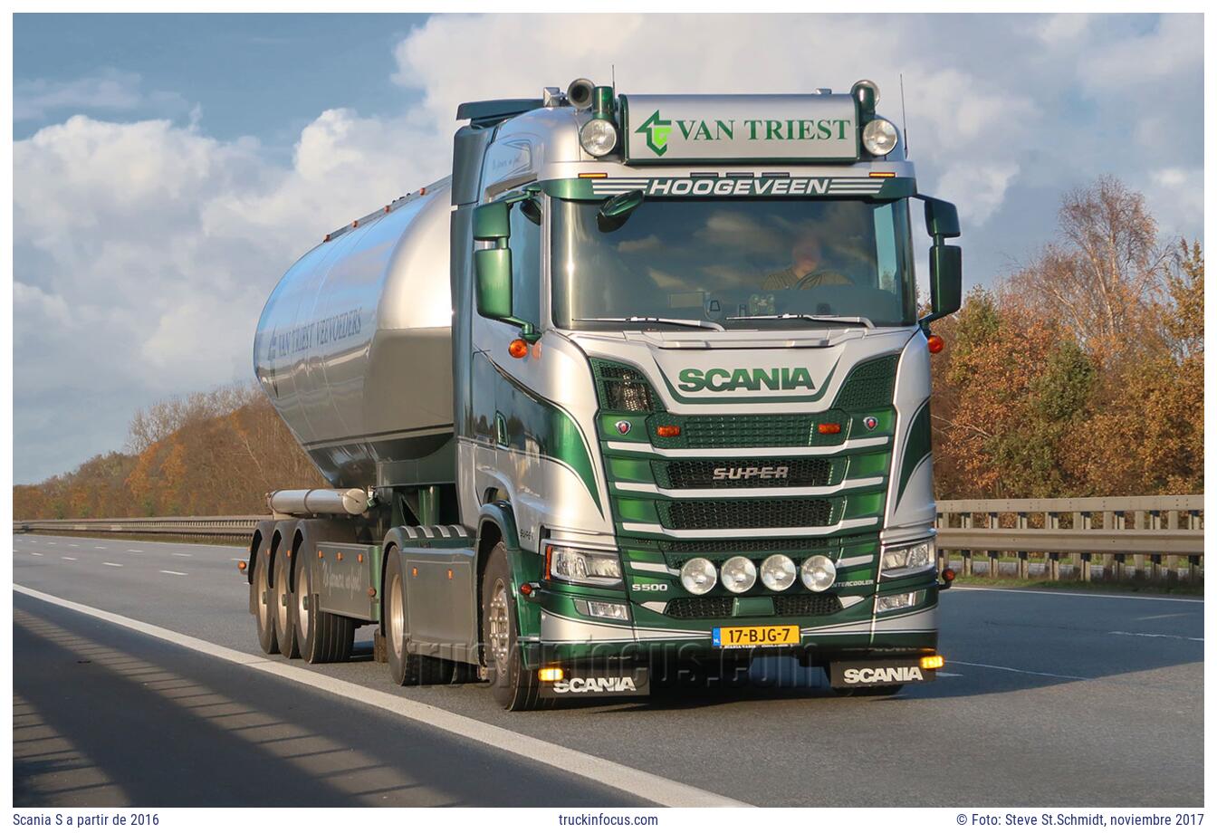 Scania S a partir de 2016 Foto noviembre 2017