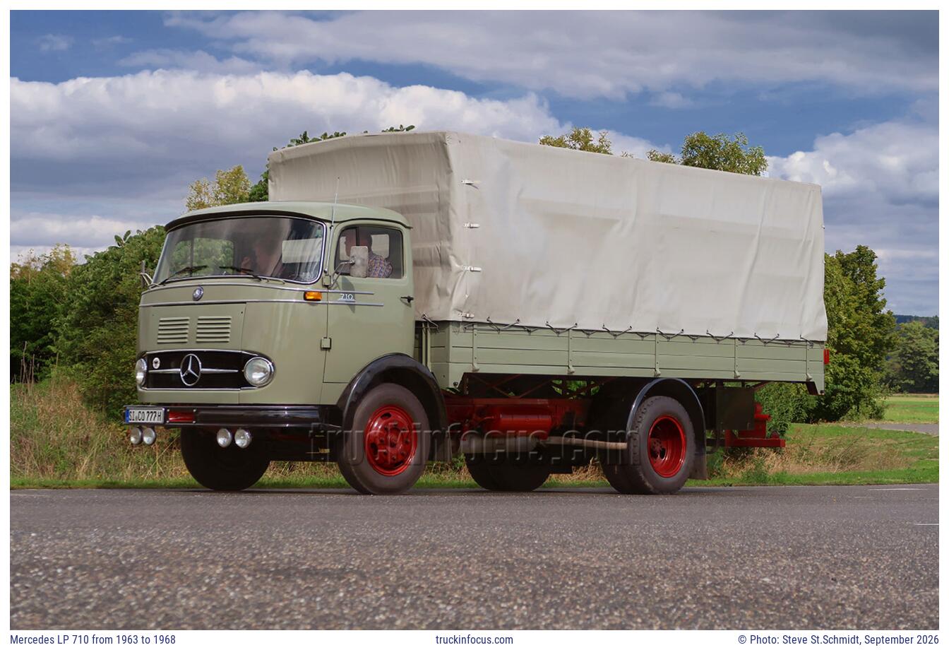 Mercedes LP 710 from 1963 to 1968 Photo September 2026