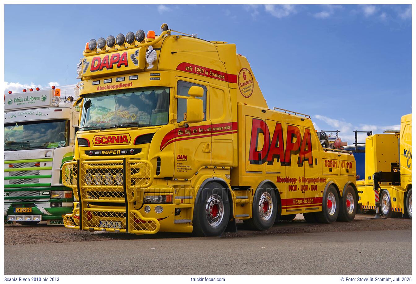 Scania R von 2010 bis 2013 Foto Juli 2026