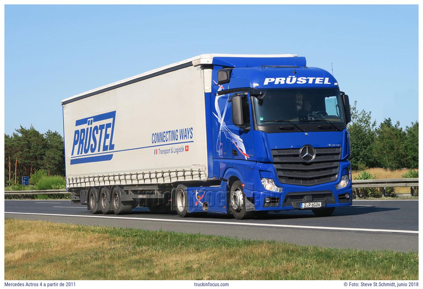 Mercedes Actros 4 a partir de 2011 Foto junio 2018