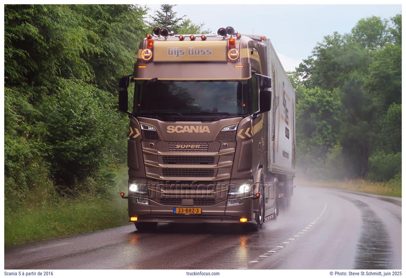 Scania S à partir de 2016 Photo juin 2025
