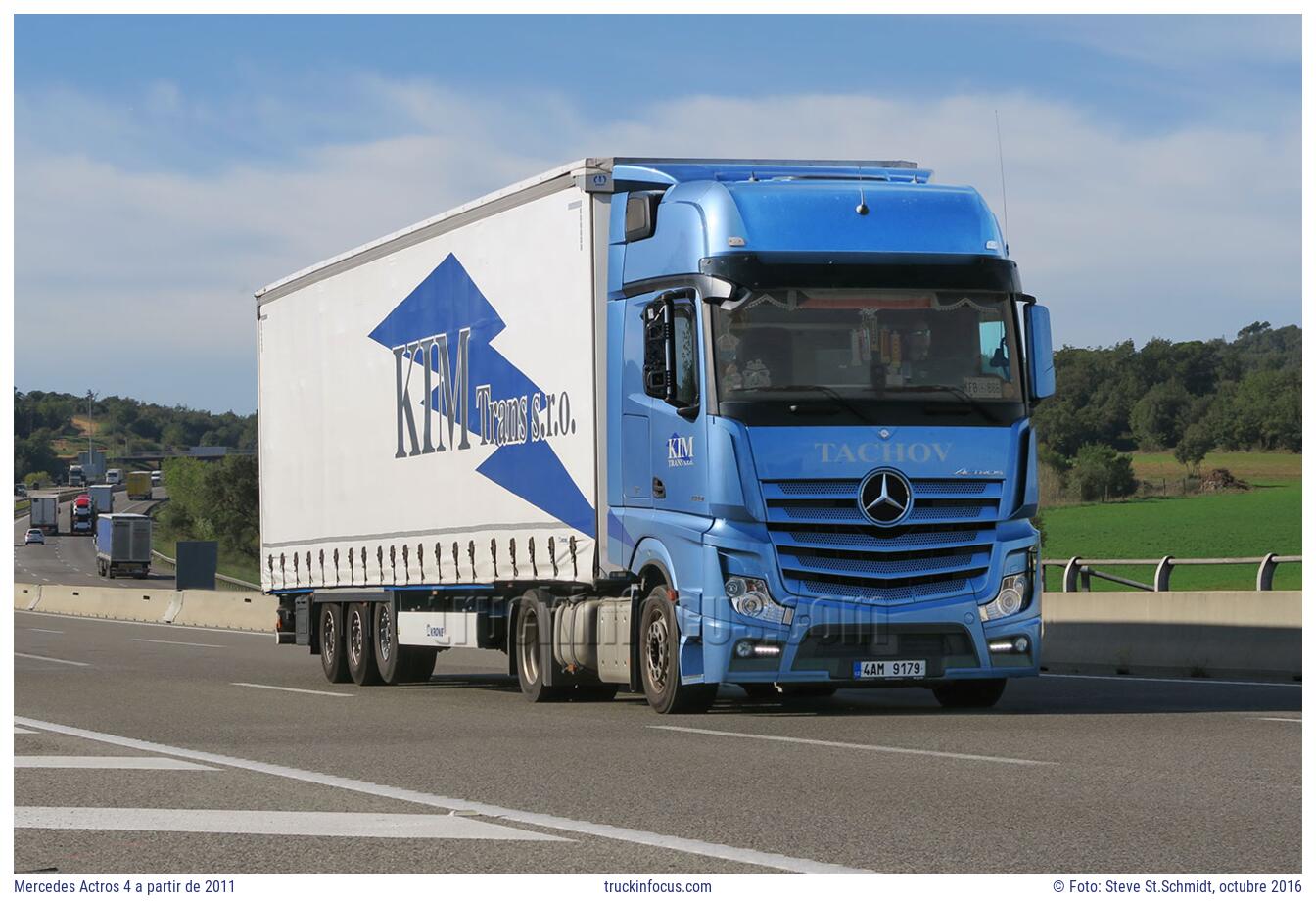 Mercedes Actros 4 a partir de 2011 Foto octubre 2016