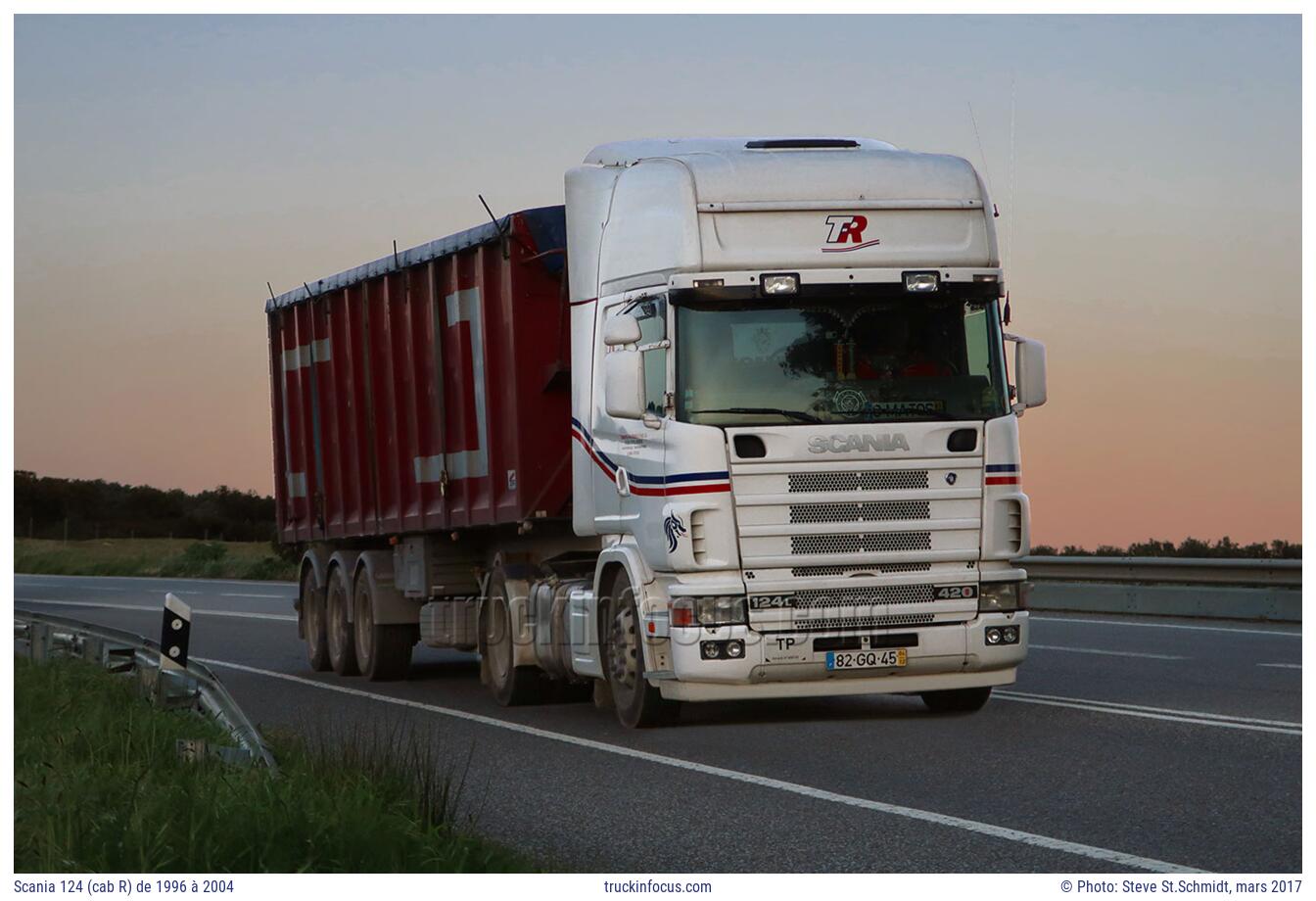 Scania 124 (cab R) de 1996 à 2004 Photo mars 2017