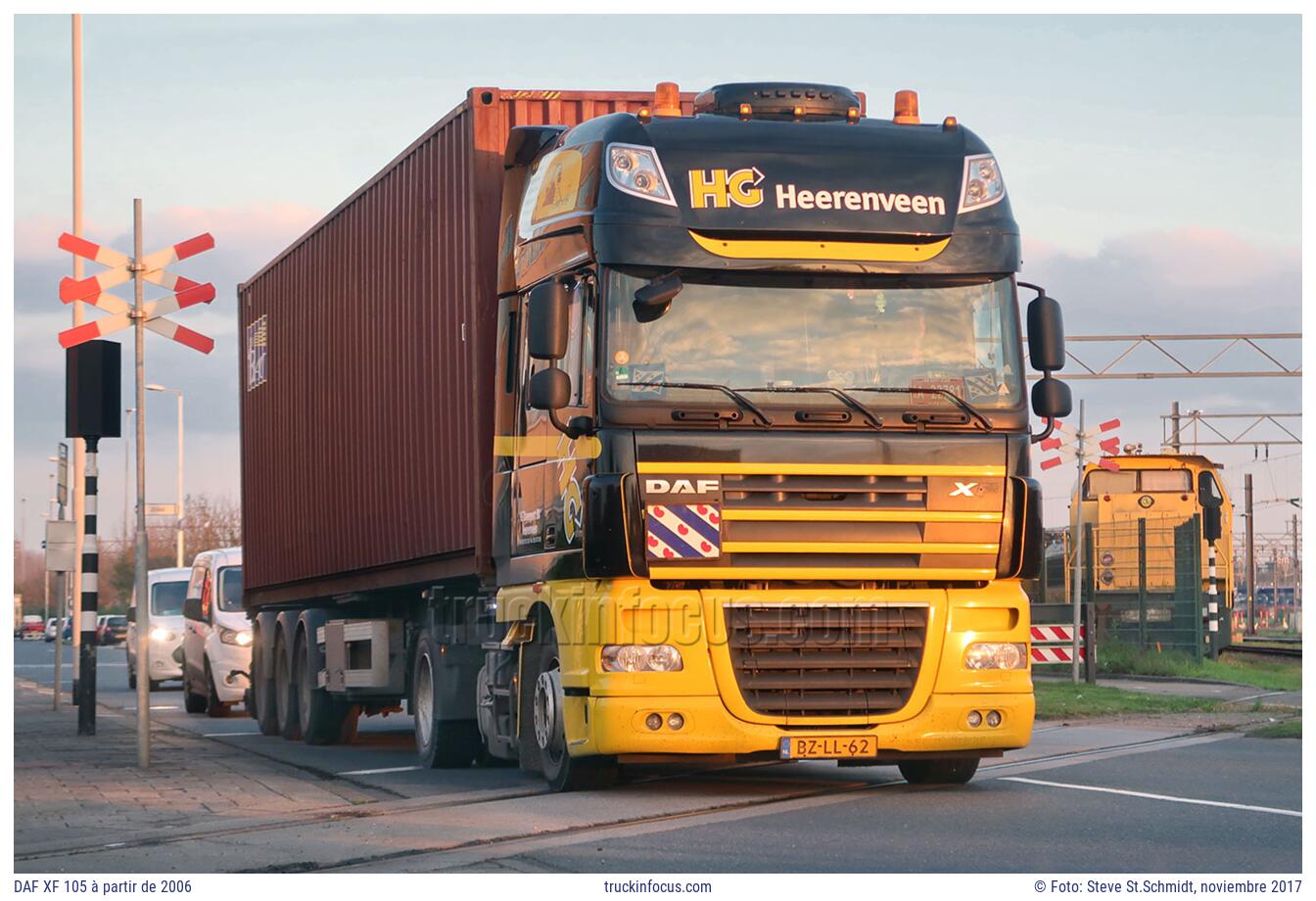 DAF XF 105 à partir de 2006 Foto noviembre 2017