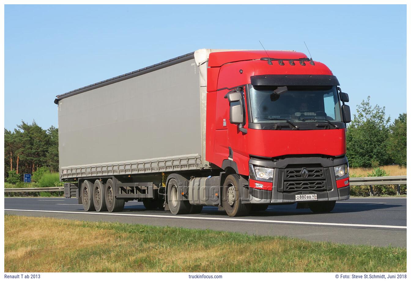 Renault T ab 2013 Foto Juni 2018