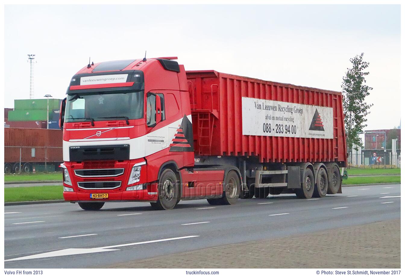 Volvo FH from 2013 Photo November 2017