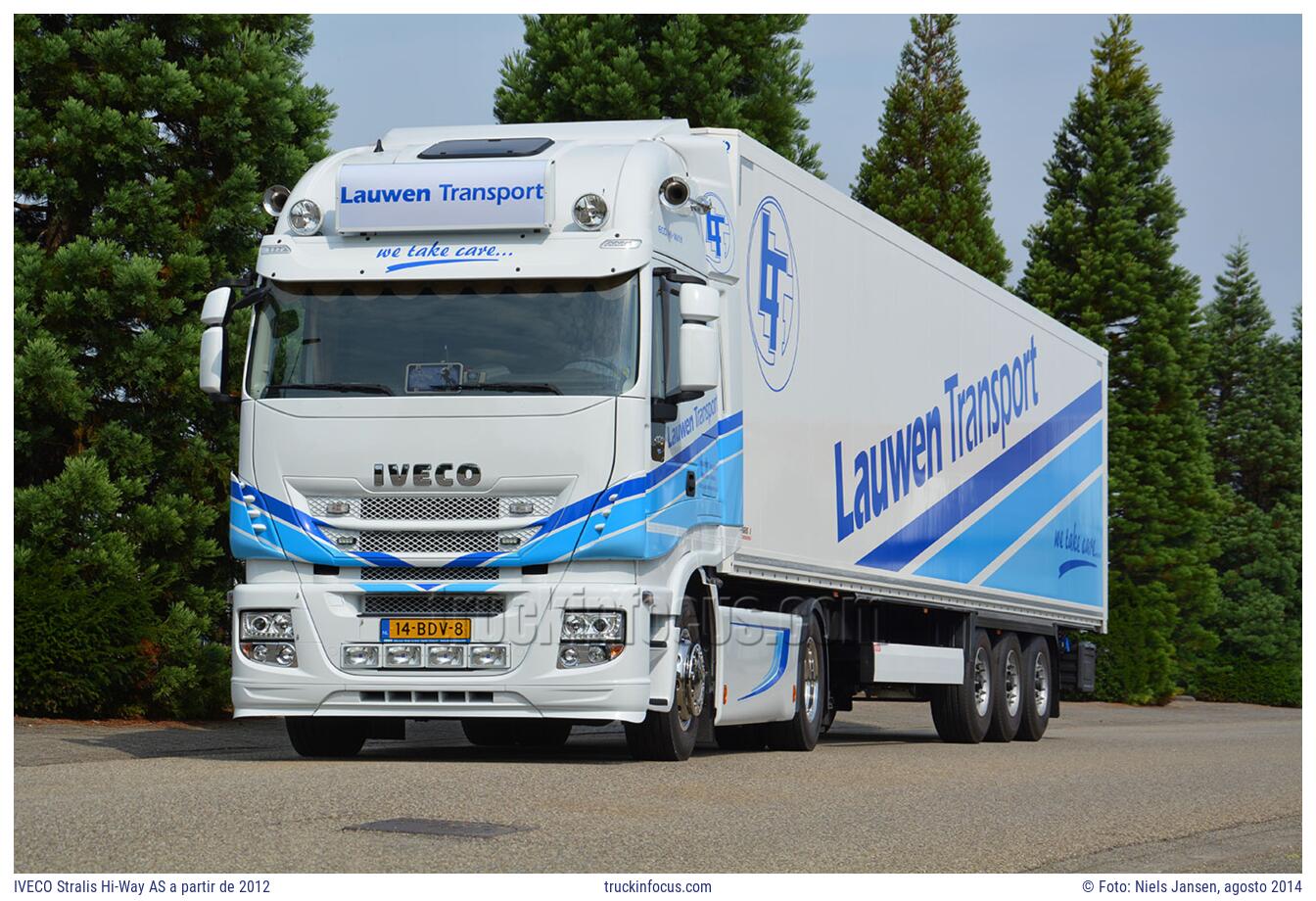 IVECO Stralis Hi-Way AS a partir de 2012 Foto agosto 2014