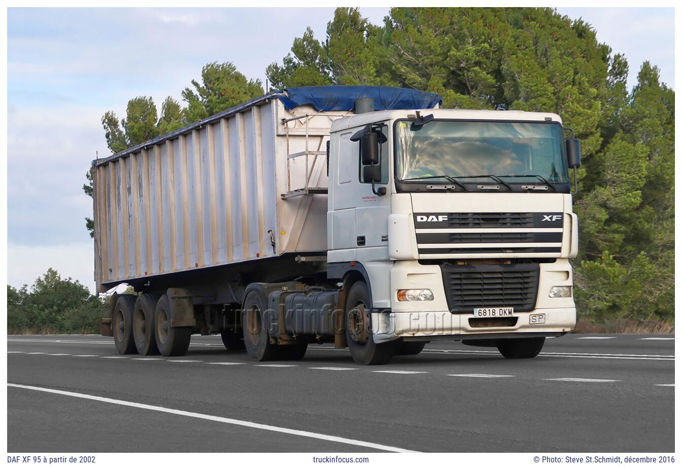 DAF XF 95 à partir de 2002 Photo décembre 2016