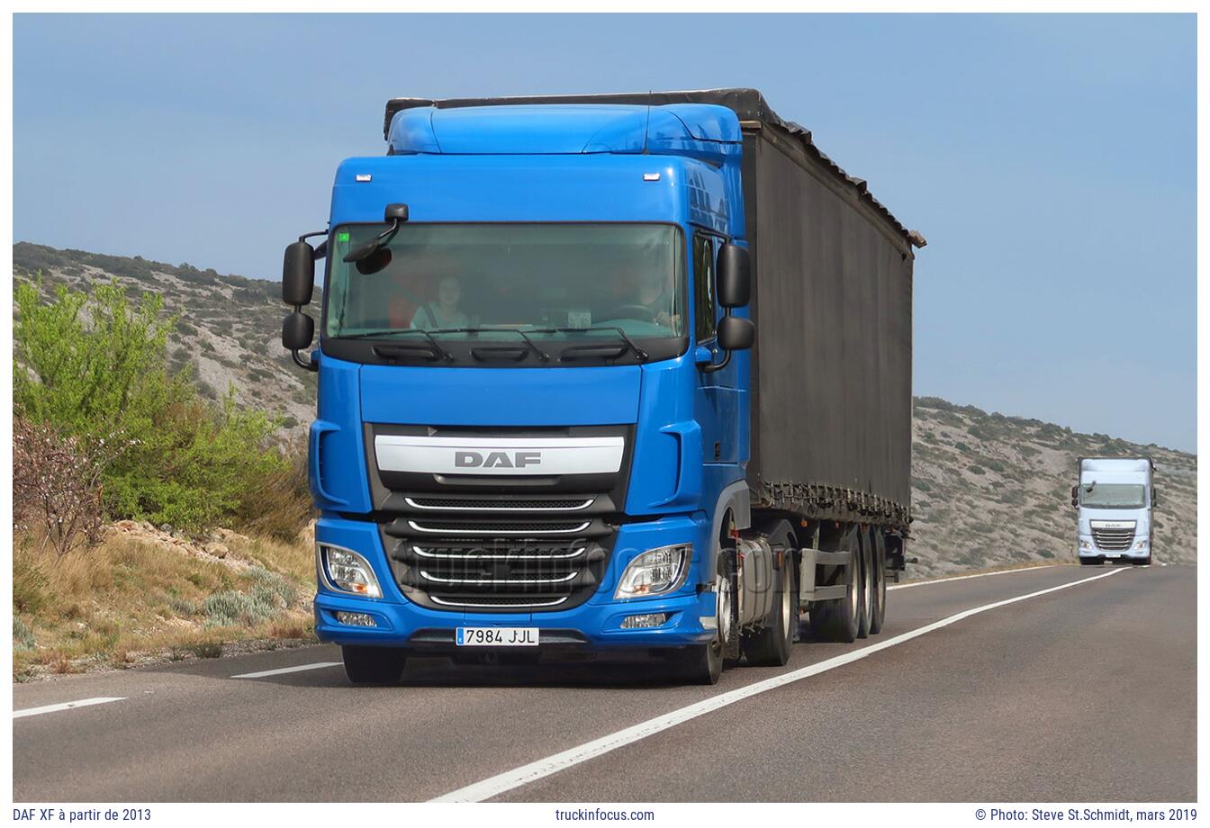 DAF XF à partir de 2013 Photo mars 2019