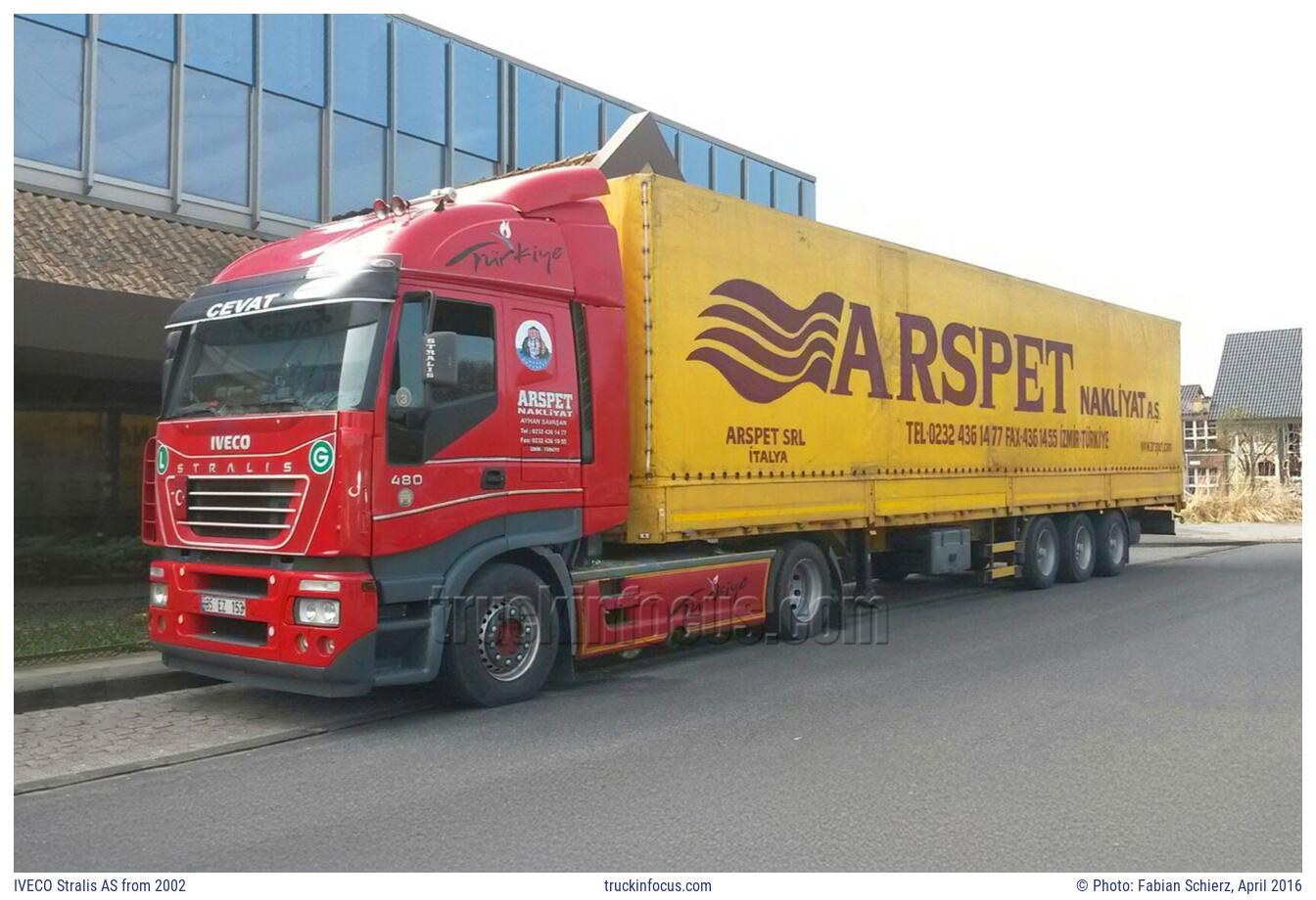 IVECO Stralis AS from 2002 Photo April 2016