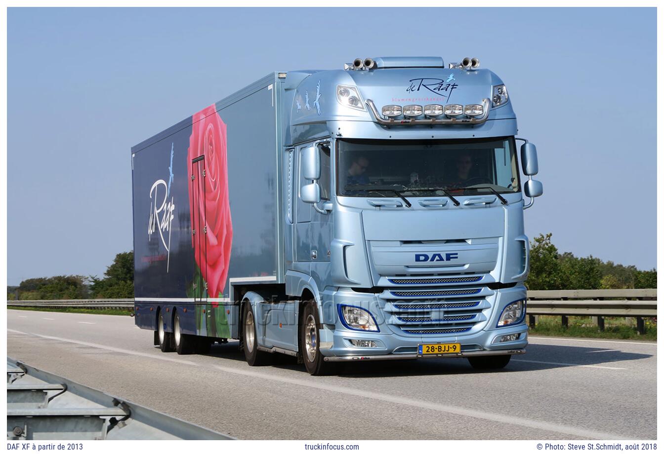 DAF XF à partir de 2013 Photo août 2018