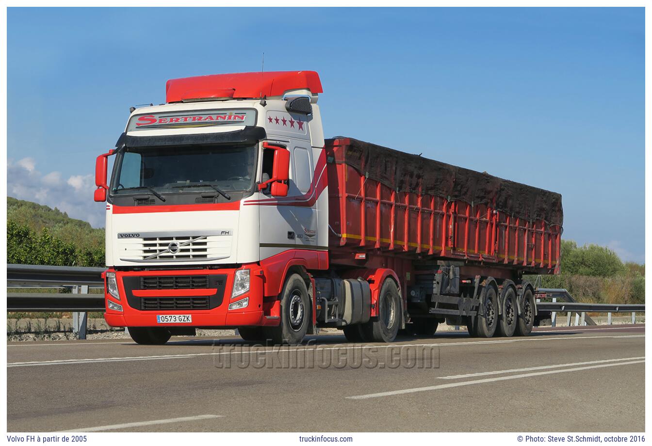 Volvo FH à partir de 2005 Photo octobre 2016