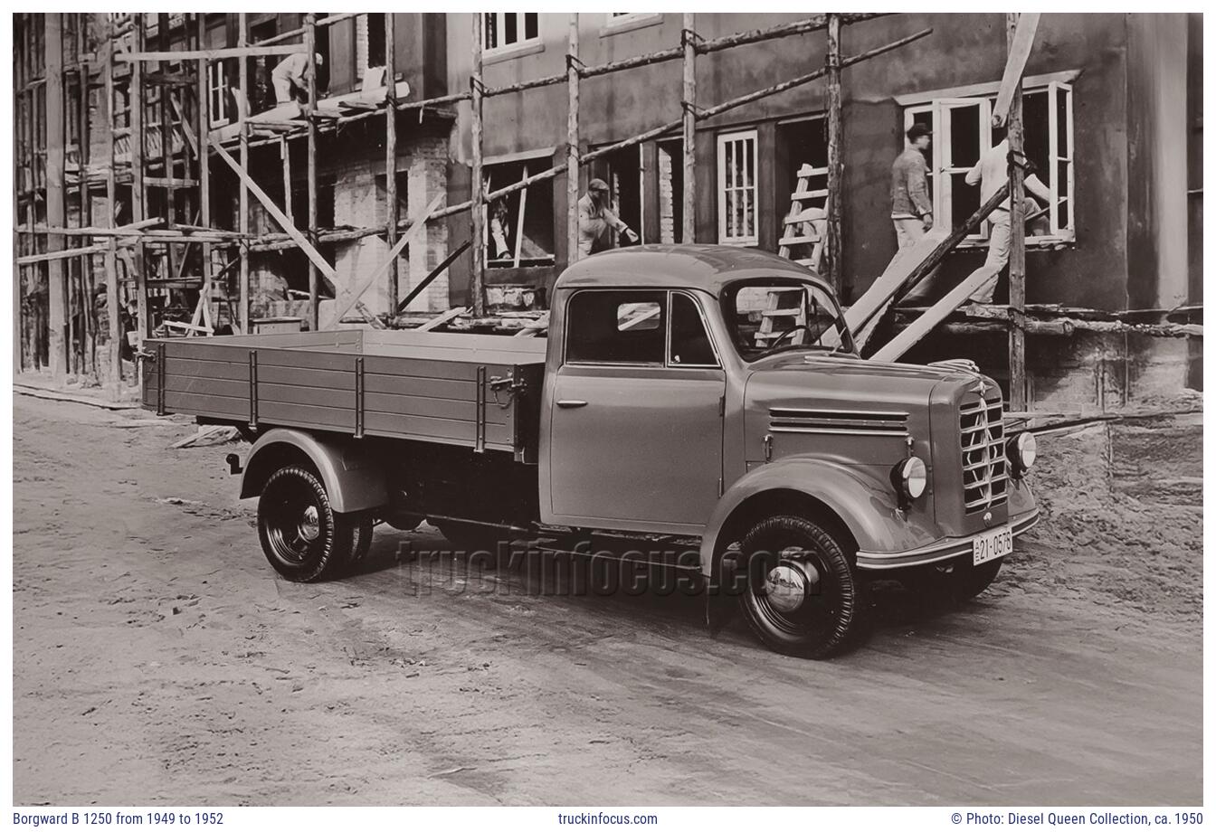 Borgward B 1250 from 1949 to 1952 Photo ca. 1950
