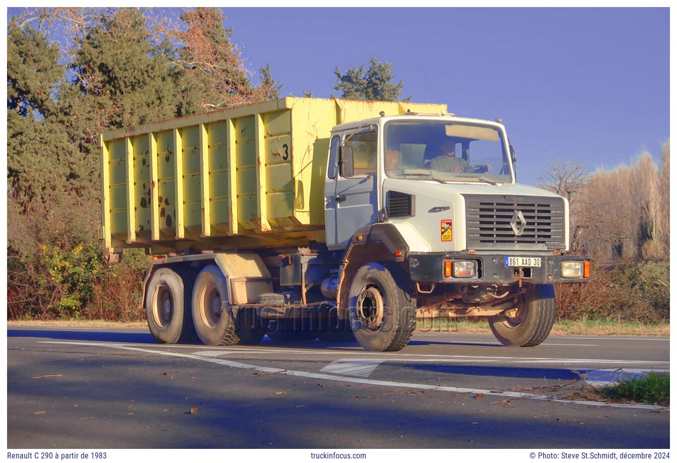 Renault C 290 à partir de 1983 Photo décembre 2024