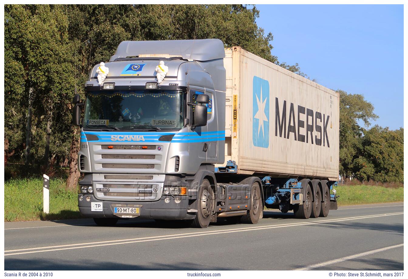 Scania R de 2004 à 2010 Photo mars 2017