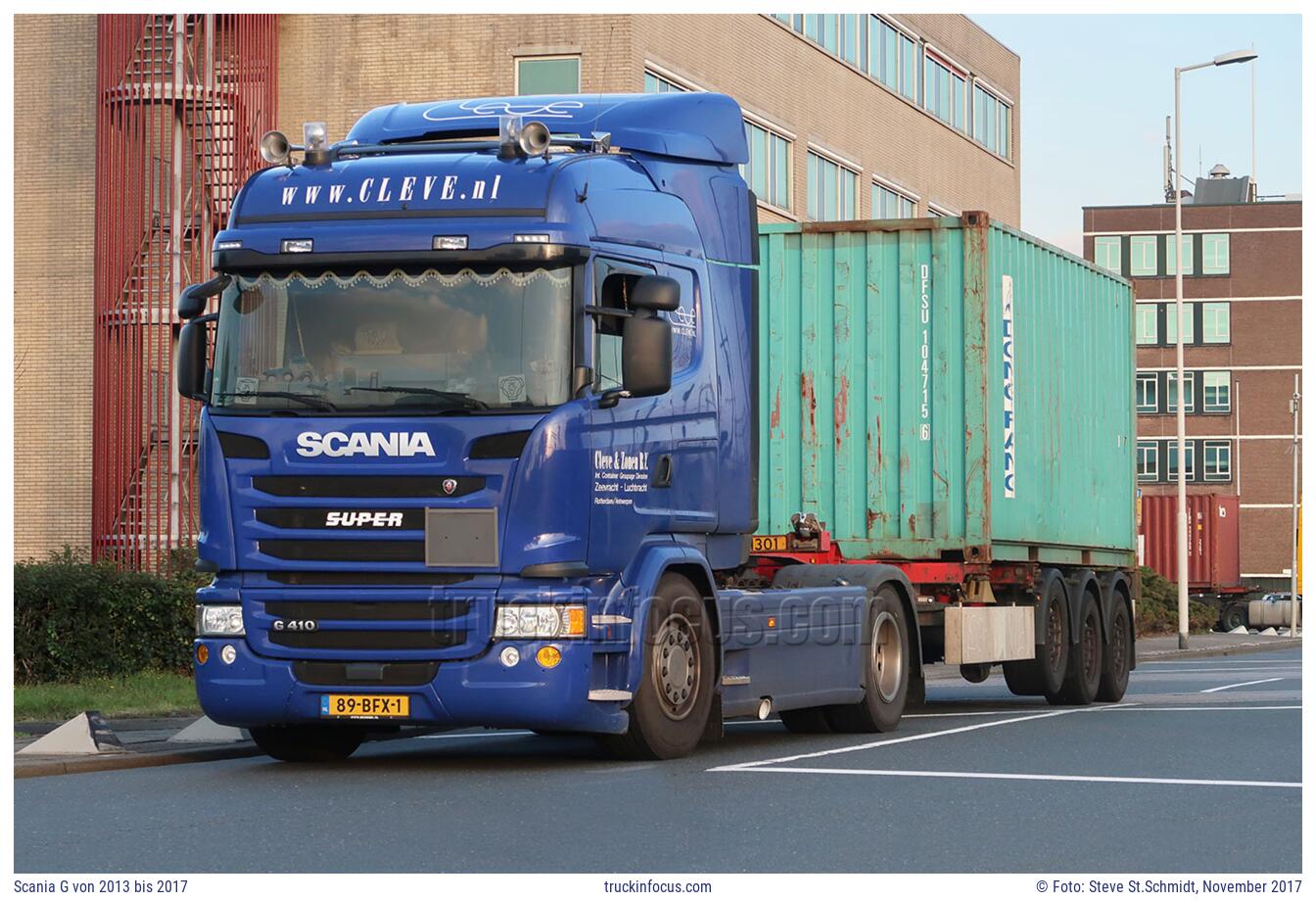 Scania G von 2013 bis 2017 Foto November 2017