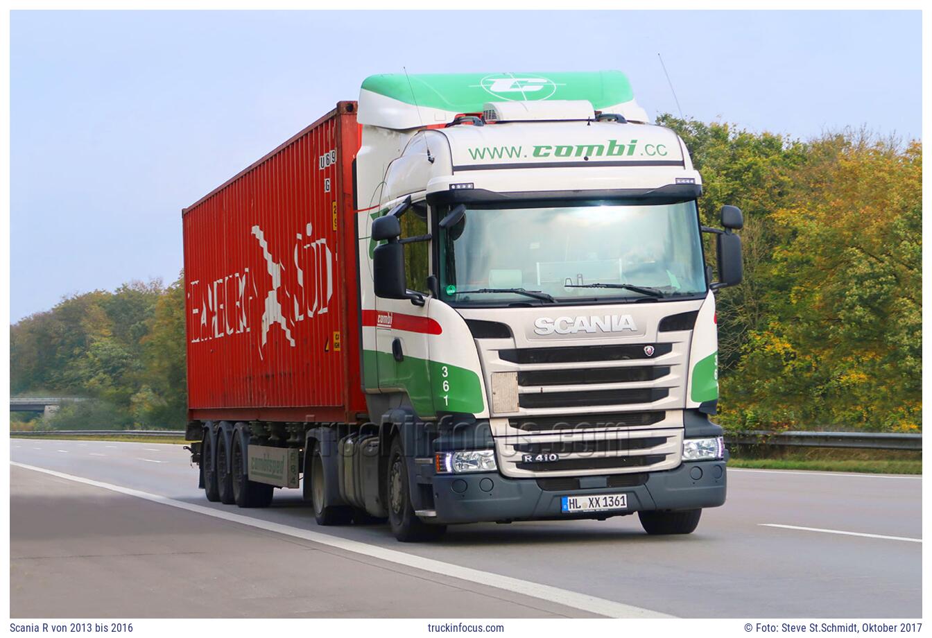 Scania R von 2013 bis 2016 Foto Oktober 2017