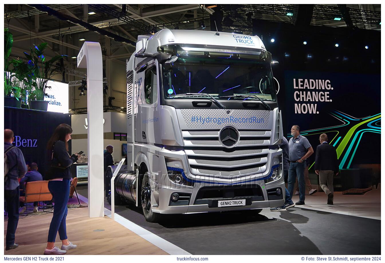 Mercedes GEN H2 Truck de 2021 Foto septiembre 2024