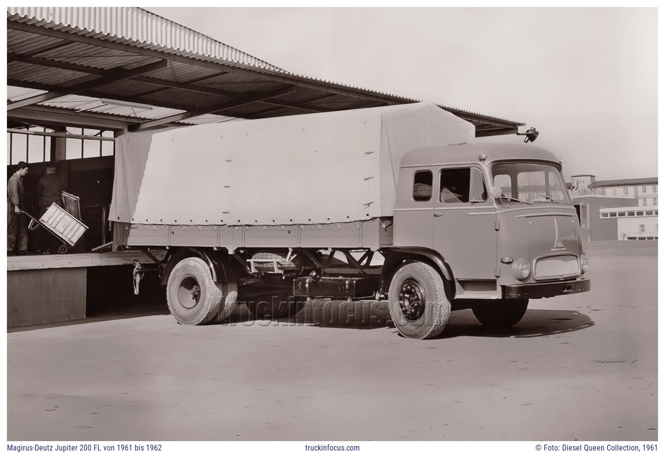 Magirus-Deutz Jupiter 200 FL von 1961 bis 1962 Foto 1961
