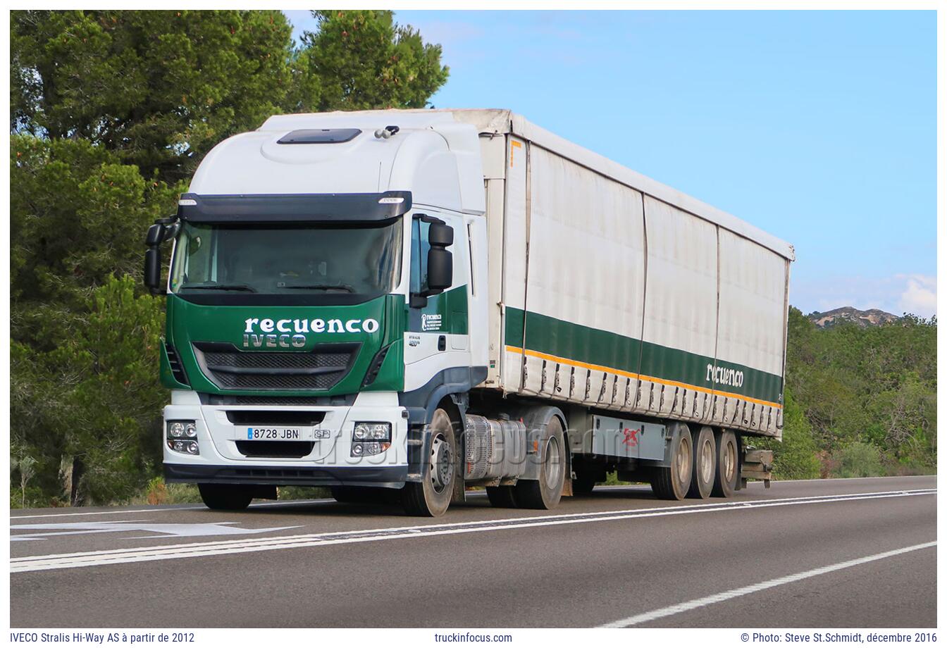 IVECO Stralis Hi-Way AS à partir de 2012 Photo décembre 2016